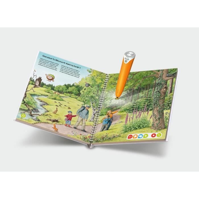 tiptoi, Livre interactif, Je découvre la foret, 4 ans, 13099005, Ravensburger