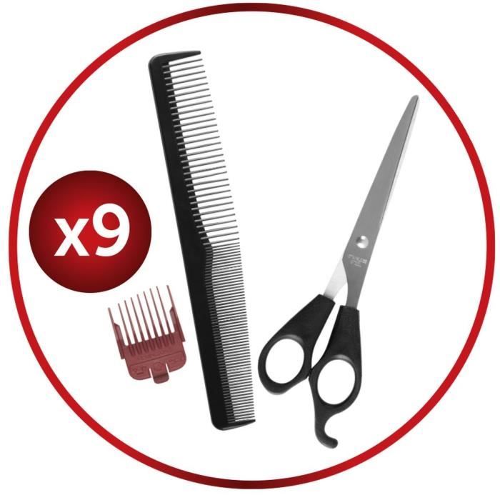 REMINGTON HC550 Easy Fade Pro Hair Clipper  Cordless  Waterproof  Fixed, Faded and Ear Guides