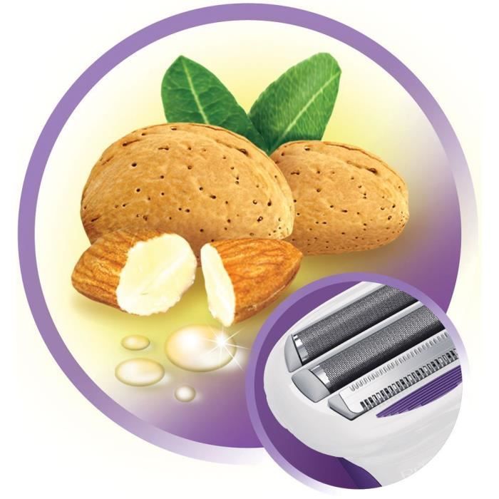REMINGTON Wet & Dry female razor - Hypoallergenic - Rechargeable
