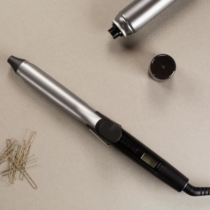 Remington CI6525 Pro Soft Curl Curler - 25mm: soft curls - Ceramic, Tourmaline Ionic, Antistatic, 10 settings 130-220°