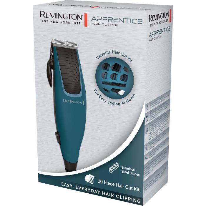 REMINGTON Apprentice Hair Mower - 10 Acessors - Stainless steel blades