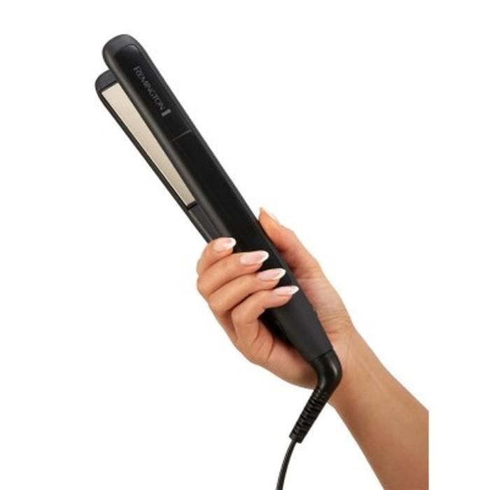 REMINGTON S1370 Ceramic Straight Hair Straightener  max temperature 215°  automatic stop  ceramic coating