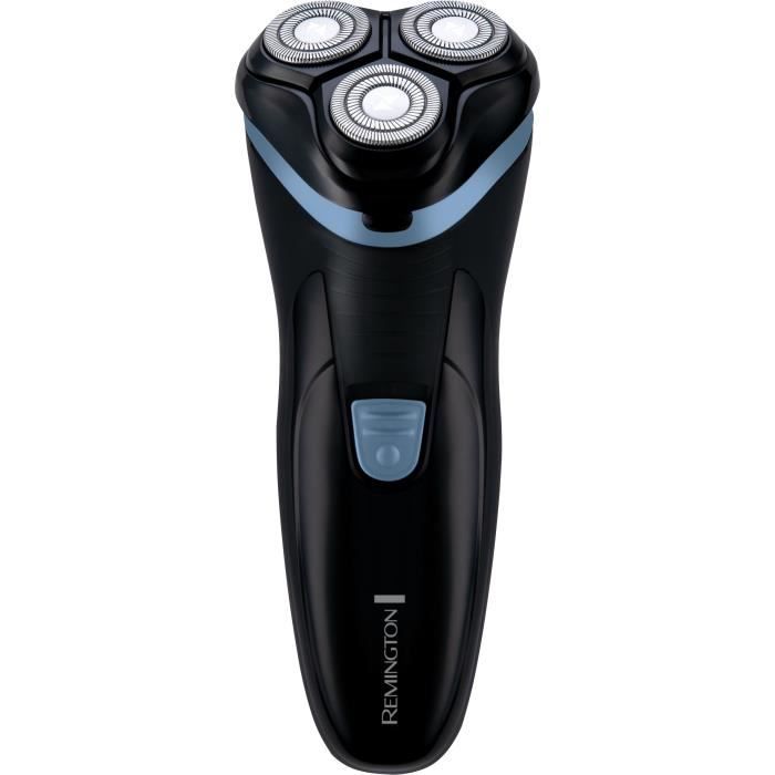 Cordless rotary shaver - REMINGTON - R1000 - 3 Dual Track blades - Pop-up trimmer - 30 min autonomy - LED