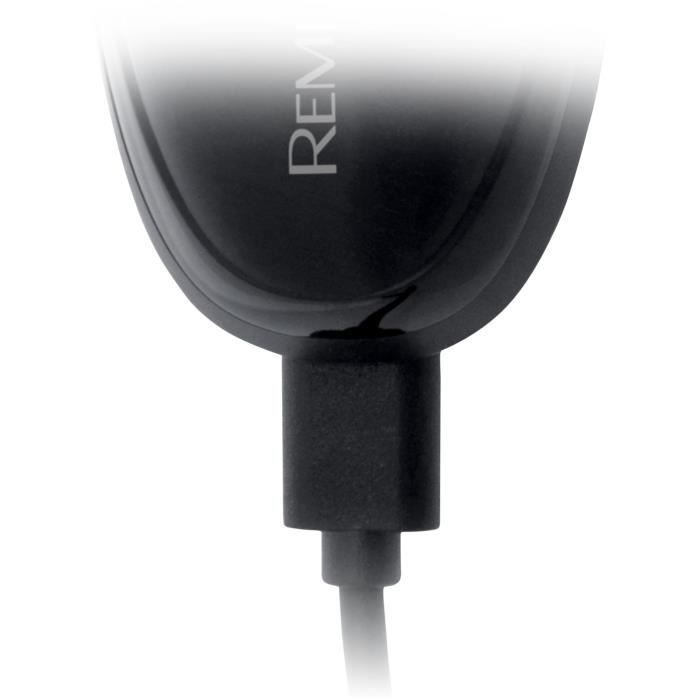 Cordless rotary shaver - REMINGTON - R1000 - 3 Dual Track blades - Pop-up trimmer - 30 min autonomy - LED
