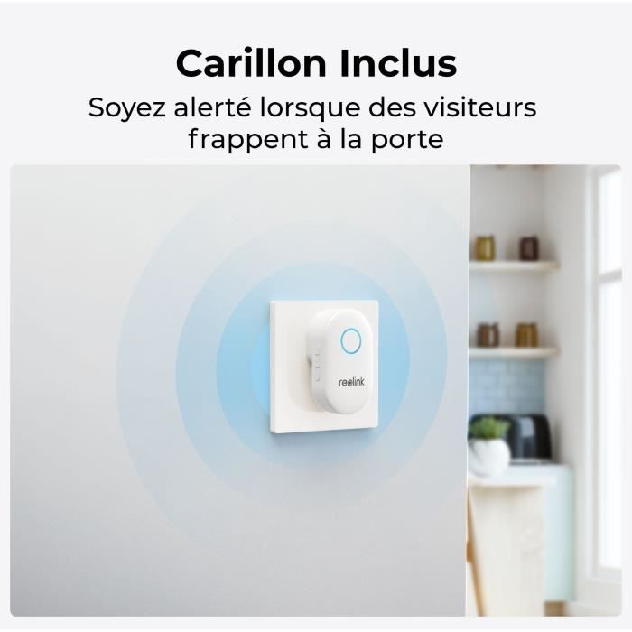Intercom - REOLINK - D340P - Black