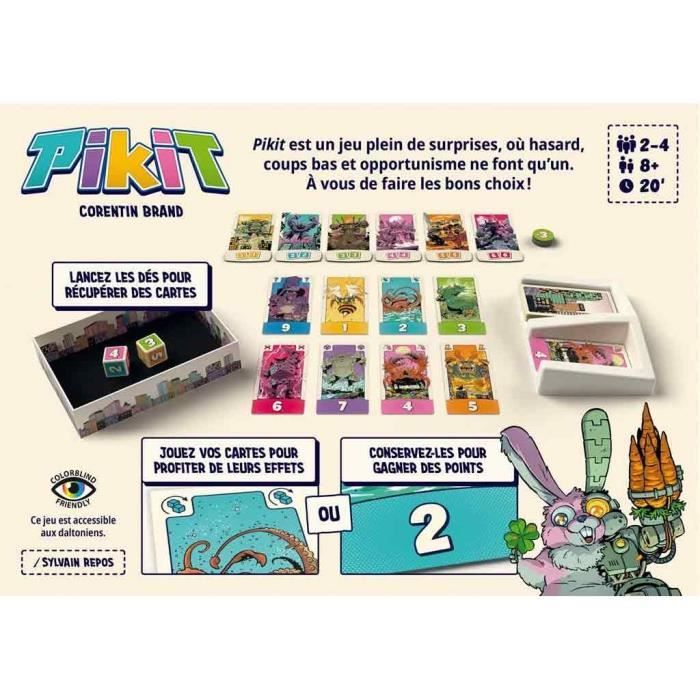 Board Game - Pikit - Kaijus vs Mechas - Strategic - Exciting