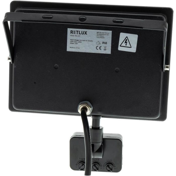 LED spotlight with motion detector - RETLUX - RSL 247