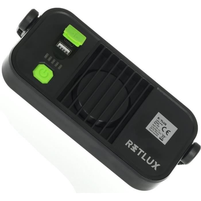 Work lamp with power bank - RETLUX - RPL 200
