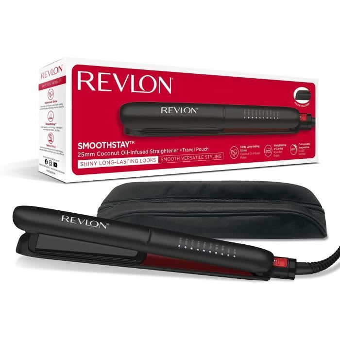 Smoothstay Revlon RVST2211 Smoothstay - 25mm - Infused in coconut oil + travel cover
