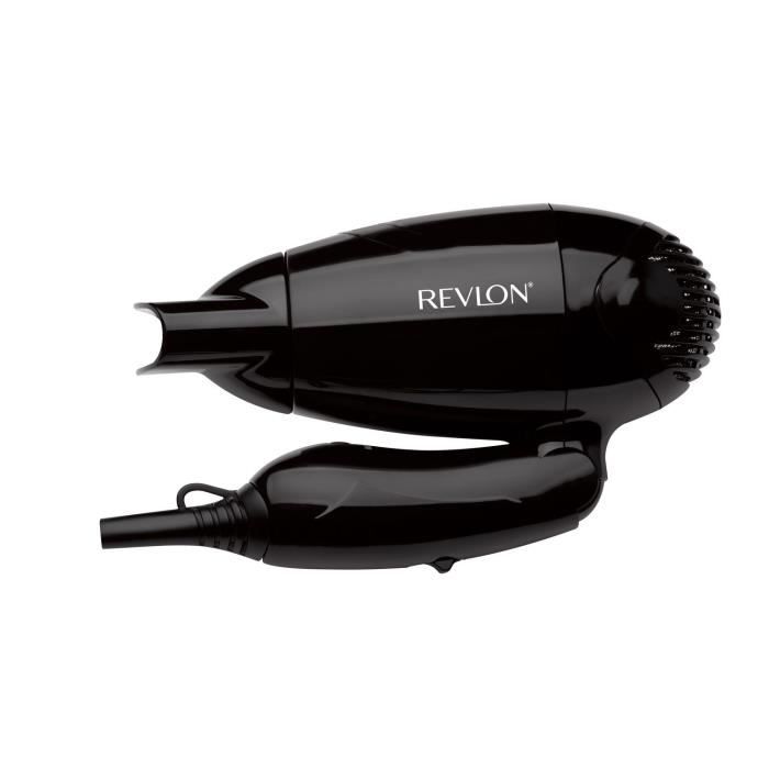 REVLON RVDR5305E - Travel hairdryer - 1200 W - 2 heats - 2 speeds - Bi-voltage foldable handle