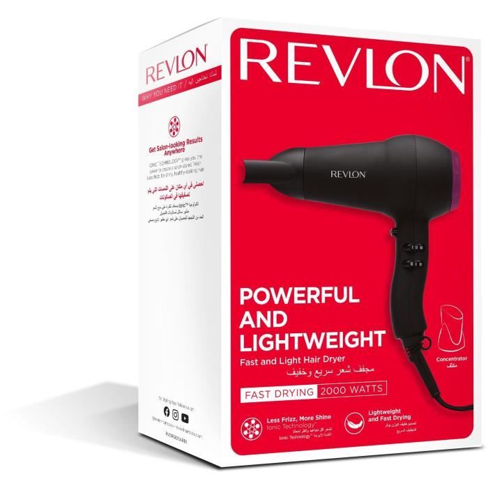 REVLON Fast Dry Lightweight Hair Dryer