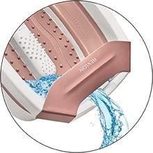 REVLON RVFB7034E Ultimate Foot Spa - Thalasso Foldable and compact footbath - 3 temperatures - Bubble function