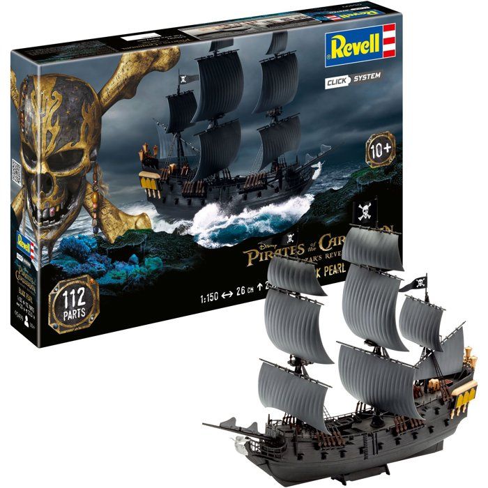 REVELL Easy-Click Black Pearl 05499 Plastic Model