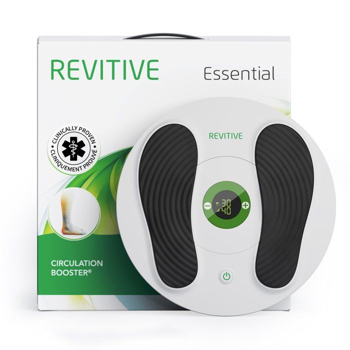 Circulatory Stimulator - REVITIVE - Essential - Leg Stimulation - Easy to Use - Compact