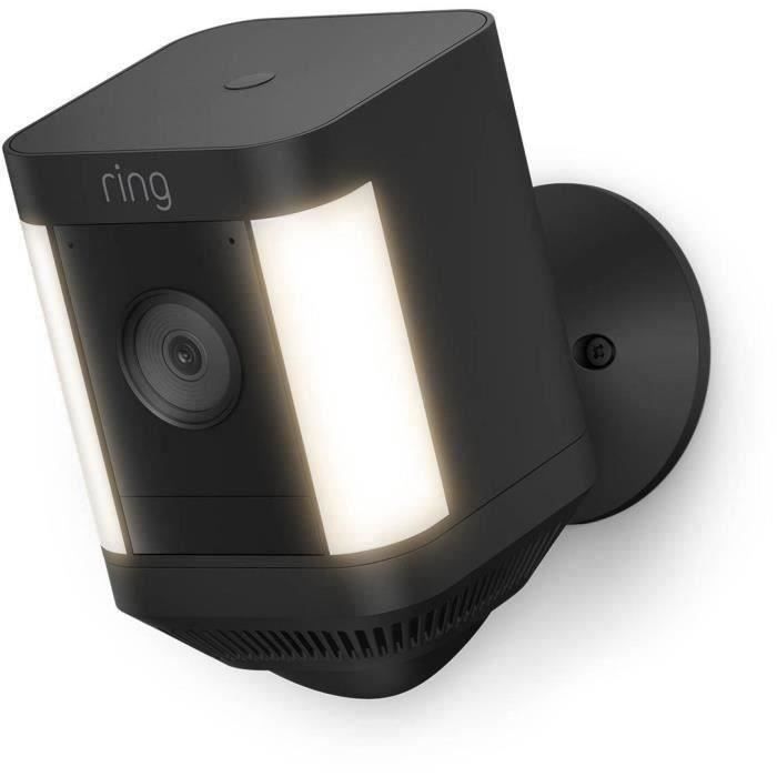 RING Spotlight Plus Plug-in Surveillance Camera - Black - EU