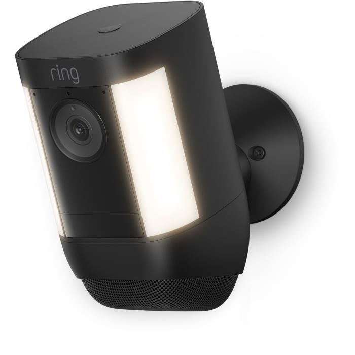 Surveillance Camera - RING - Spotlight Pro Battery - Black - Night Vision - HD 1080p - Wireless