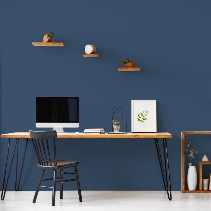 Wall decoration, woodwork & radiators, Bering blue velvet - RIPOLIN - 2.5 L
