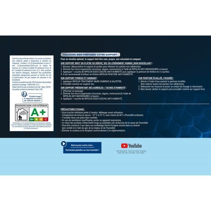 RIPOLIN ANTI-MOISTURE BASE LAYER 2,5L