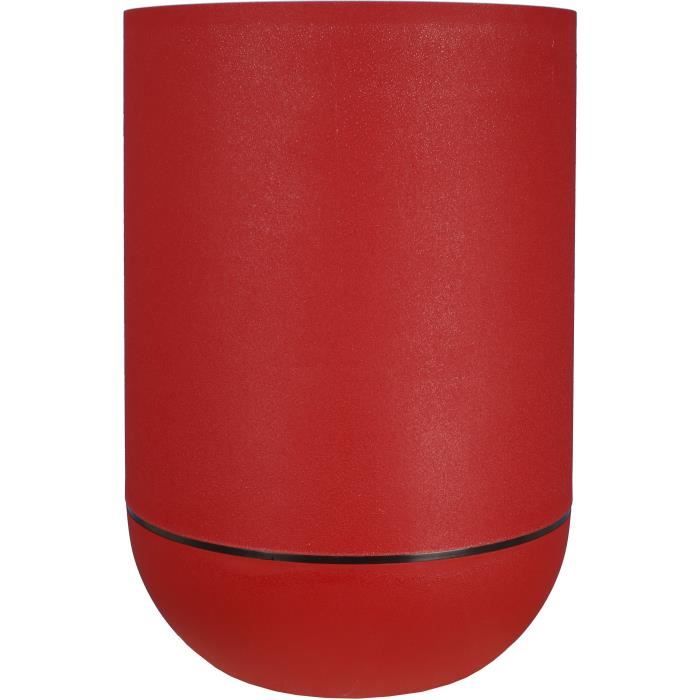 RIVIERA - Tulip flower pot - granite D40 - red