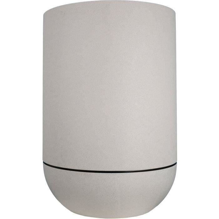 Flower box - RISS - RIVIERA GRANIT TULIPE - Plastic - Diameter 50 cm - Stone