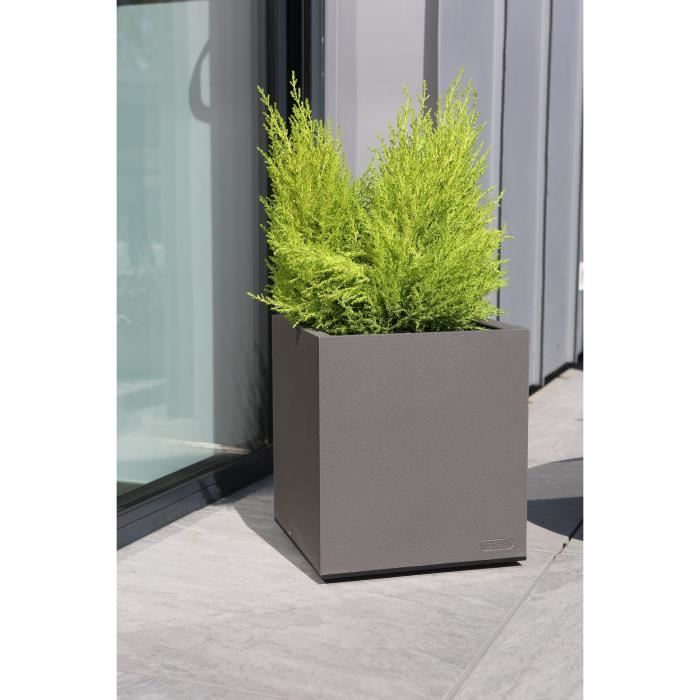GRANITE CONTAINER 40x40 GRAY