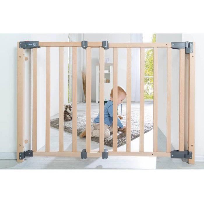 Safety Up Baby Safety Gate for Door - ROBA - Adjustable Width from 70 - 118.5 cm