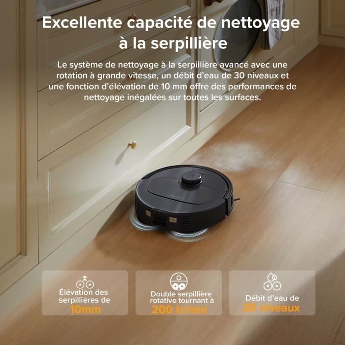 ROBOROCK QR 598 - Robot Vacuum Cleaner - 8000 Pa - Multifunctional Station - Anti-tangle