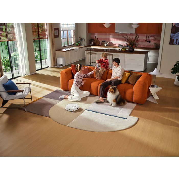 ROBOROCK Qrevo 2 ProX - Robot Vacuum and Mop - 25,000 Pa Suction - Multifunction Charging Station - Dual Anti-Tangle System