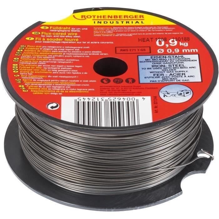 Rothenberger coil Fil Fourre 0.9mm 0.9kg for mig/mag