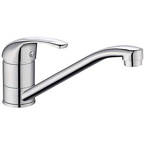 Sink mixer - Edouard Rousseau - CARDIFF - Chrome - Swivel spout - Water saving