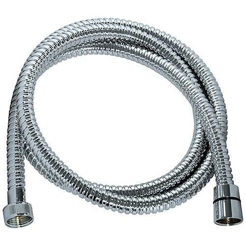 Shower hose - ROUSSEAU - Anti-twist metal nuts - Pressure 1 bar - Length 1.75m - Double-stapled chrome-plated stainless steel