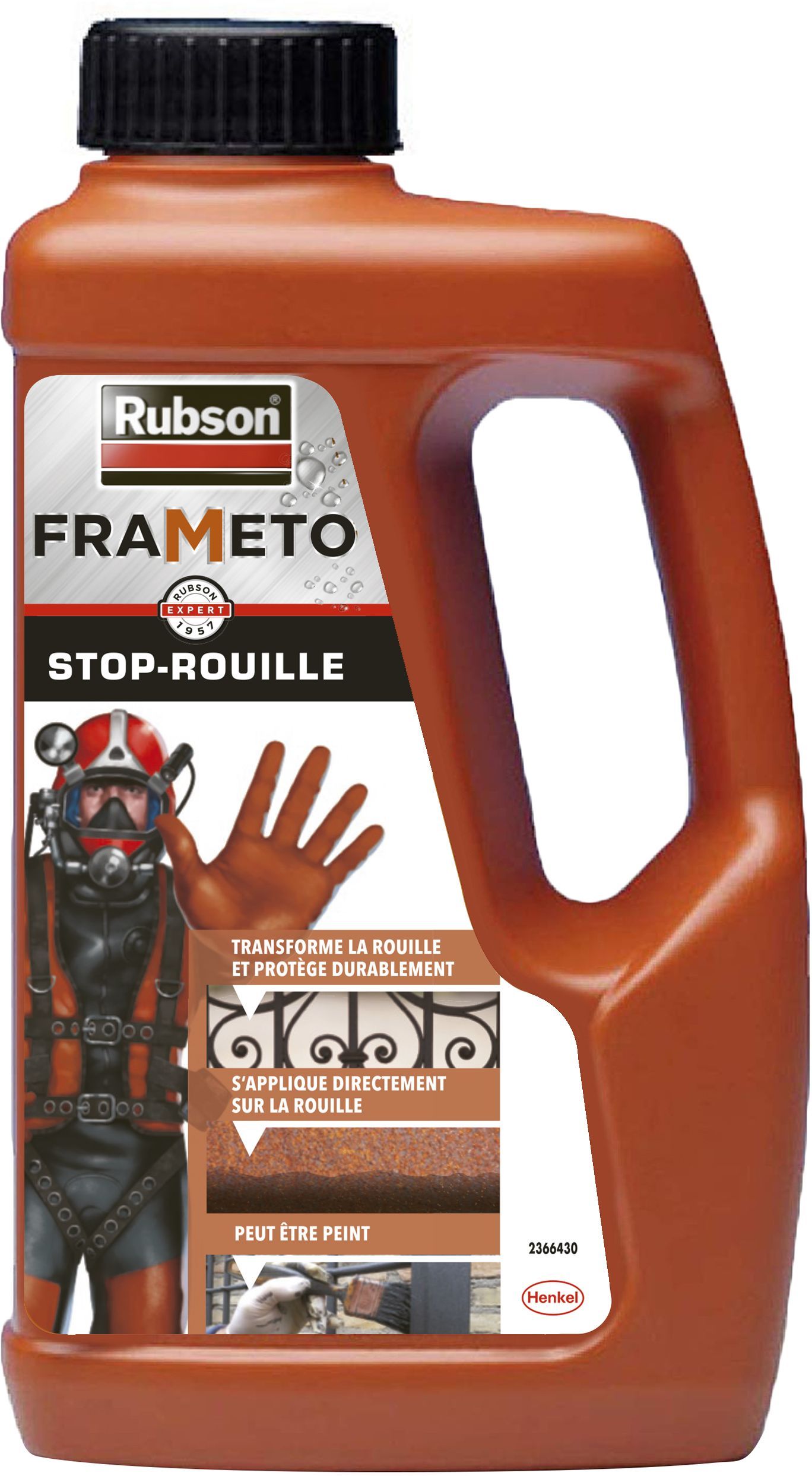 RUBSON Frameto Anti Rust Treatment Can 1litre
