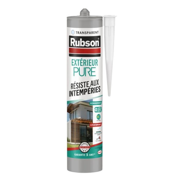 Putty - RUBSON - PURE - Exterior - Transparent - 280ml