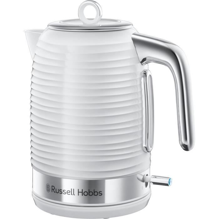 Russell Hobbs 24360-70 Inspire 1.7L Kettle, Quick Boil, Visible Water Level, Limestone Filter - White