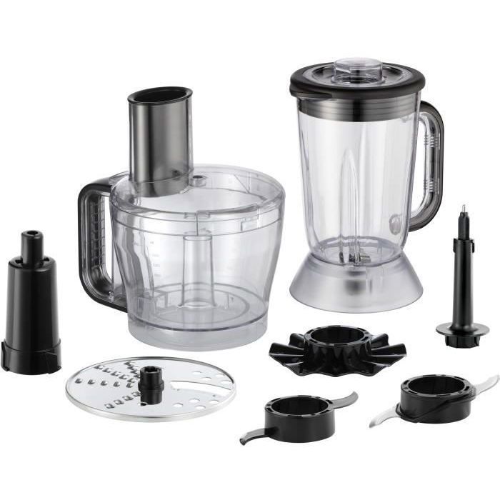 Food processor - RUSSEL HOBBS - Desire Red - 600 W - 2 speeds + pulse - Red