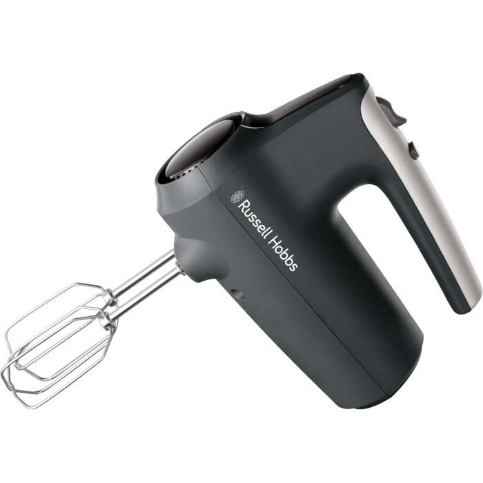 Hand mixer - RUSSEL HOBBS - Desire Matte Charcoal - 185 W - 5 speeds - Black