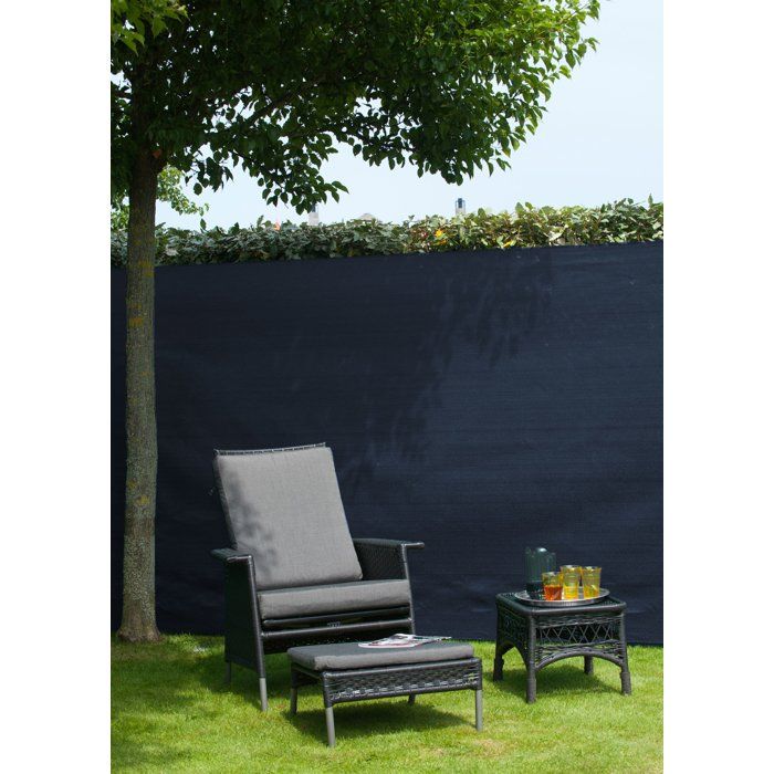 IDEAL GARDEN Elegance Windshield - 200 g / m² - 1 x 3 m - Black