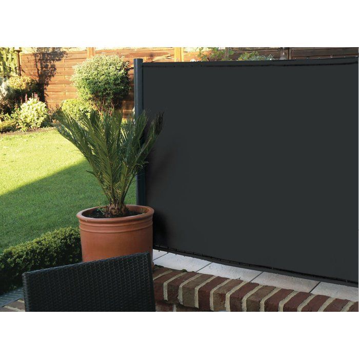 IDEAL GARDEN Elegance Windshield - 200 g / m² - 1 x 3 m - Black