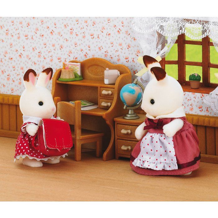 SYLVANIAN FAMILIES 5016 Set Office + Girl Rabbit