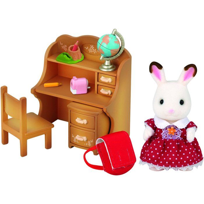 SYLVANIAN FAMILIES 5016 Set Office + Girl Rabbit