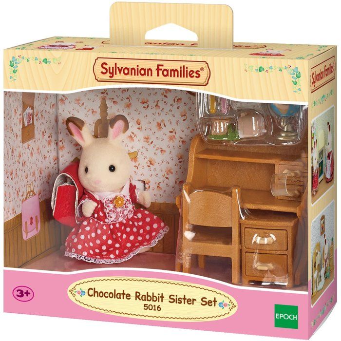 SYLVANIAN FAMILIES 5016 Set Office + Girl Rabbit