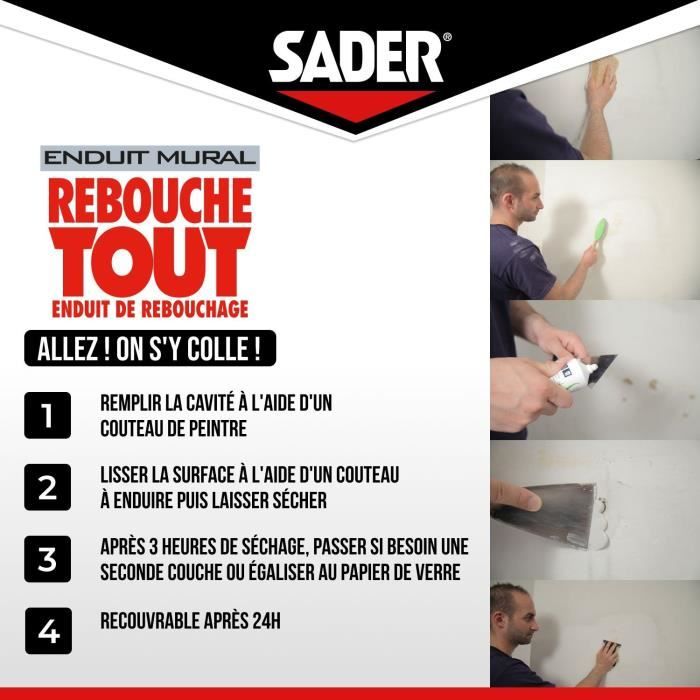 SADER Tube Coated Dough Ready-to-use Rebouche - 330g