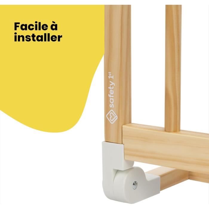 SAFETY 1ST, Natural wood bed rail, 110 cm compatible with beds larger than 160 cm, eco-responsible, 100% FSC wood
