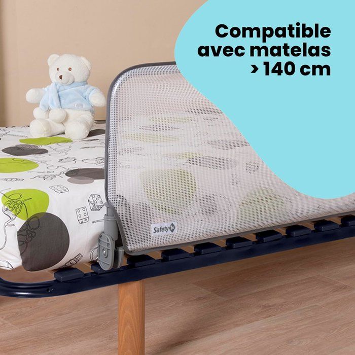 SAFETY 1ST Standard Child's Bed Rail 90 cm - Gray