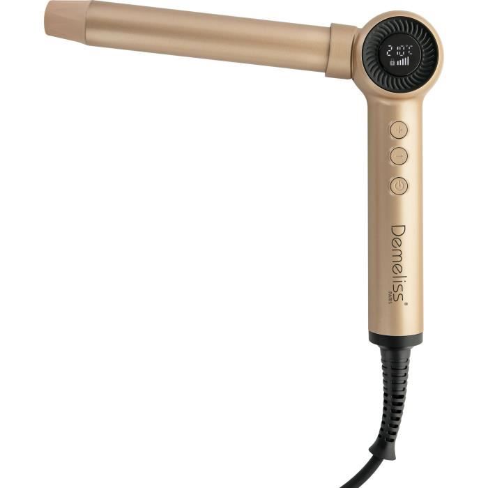 Curling iron - SAINT ALGUE - 20038 - Demeliss Curl Power - 180° folding - 10 temperatures - Automatic shutdown