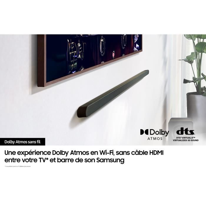 Soundbar - Samsung - HW-S810D - 3.1.2Ch - Dolby Atmos - Wireless subwoofer