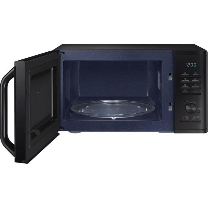 Solo microwave - Samsung - MS23K3555E - Black - 23L - Electronic control + button - Hold holder function
