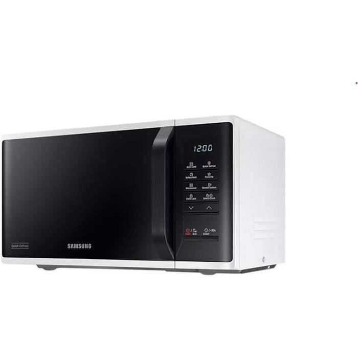 SAMSUNG Solo microwave - White - 23 L - 800 W - Enamel ceramic cavity