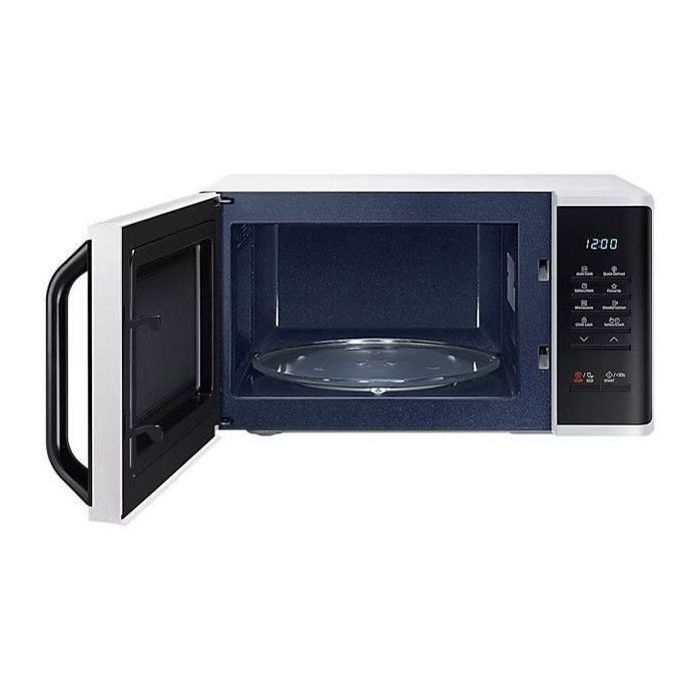 SAMSUNG Solo microwave - White - 23 L - 800 W - Enamel ceramic cavity