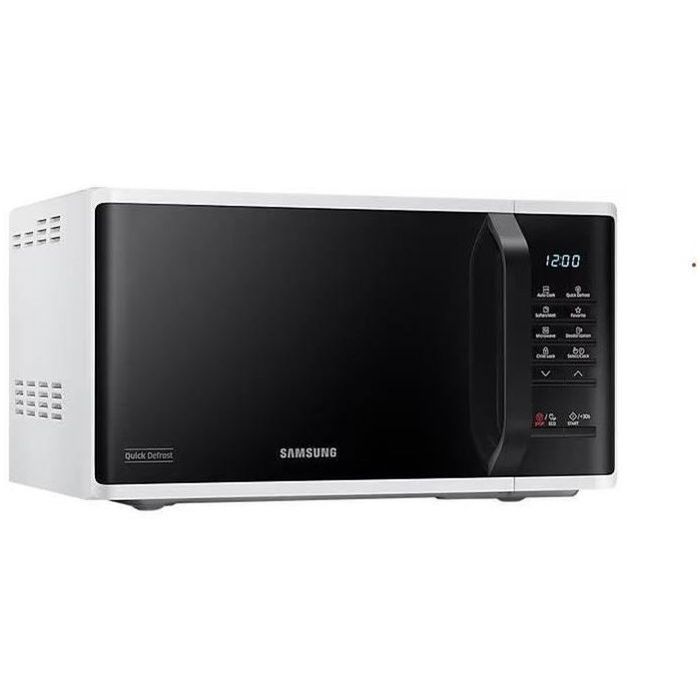 SAMSUNG Solo microwave - White - 23 L - 800 W - Enamel ceramic cavity